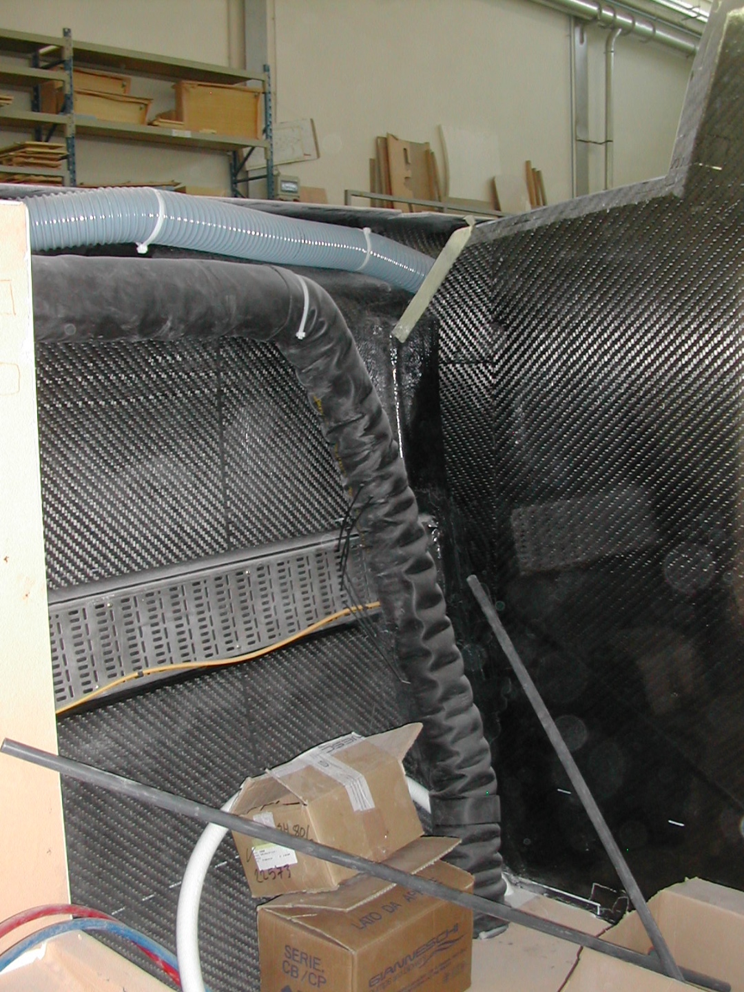 Carbon fibre structure